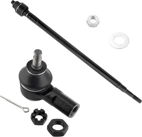 BOXI (Set of 2) Front Inner & Outer Tie Rod Ends Fit for Honda Civic 2001 2002 2003 2004 2005 | for Acura EL 2001 2002 2003 2004 2005 | Replaces ES3581 EV469 in Saudi Arabia