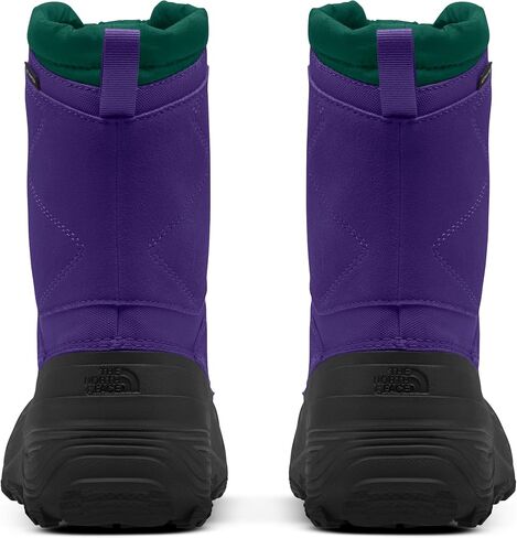 حذاء The NORTH FACE للشباب Alpenglow V المقاوم للماء، أزرق كهف/أسود TNF، 11 in Saudi Arabia
