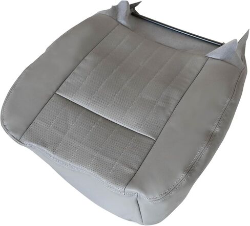 Front Driver or Passenger Side Bottom Replacement Perforated Leather Seat Cover Gray #KB1 Compatible with Chevy Impala SS 1994 1995 1996 in Saudi Arabia