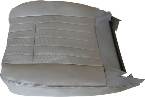 Front Driver or Passenger Side Bottom Replacement Perforated Leather Seat Cover Gray #KB1 Compatible with Chevy Impala SS 1994 1995 1996 in Saudi Arabia