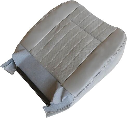 Front Driver or Passenger Side Bottom Replacement Perforated Leather Seat Cover Gray #KB1 Compatible with Chevy Impala SS 1994 1995 1996 in Saudi Arabia
