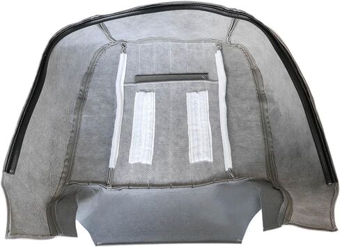 Front Driver or Passenger Side Bottom Replacement Perforated Leather Seat Cover Gray #KB1 Compatible with Chevy Impala SS 1994 1995 1996 in Saudi Arabia