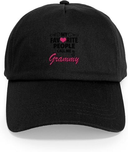 CafePress My Favorite People Call Me Grammy Adjustable Baseball Cap in Saudi Arabia