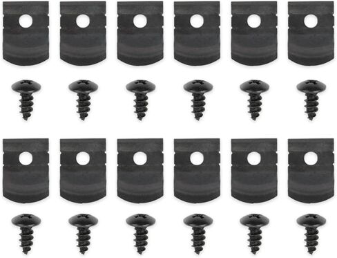 PIT66 Coolant Radiator Fastening Element Clip 2 PCS Fit BMW 3' G20 G21 G30 7' G11 G12 Compatible Auto Fastener Clip Accessories 17118482944, 17118619382 in Saudi Arabia
