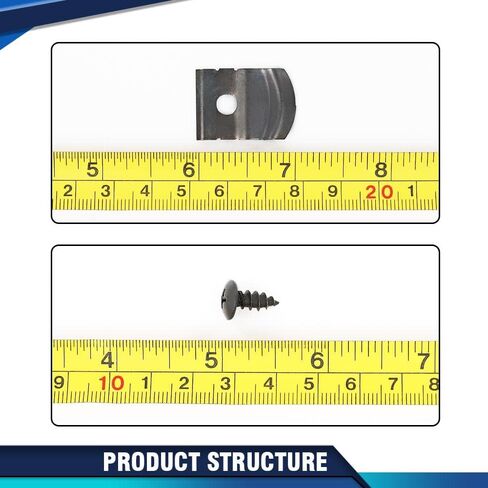 PIT66 Coolant Radiator Fastening Element Clip 2 PCS Fit BMW 3' G20 G21 G30 7' G11 G12 Compatible Auto Fastener Clip Accessories 17118482944, 17118619382 in Saudi Arabia