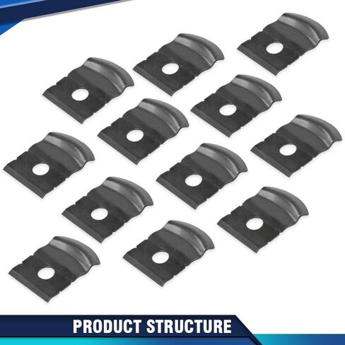 PIT66 Coolant Radiator Fastening Element Clip 2 PCS Fit BMW 3' G20 G21 G30 7' G11 G12 Compatible Auto Fastener Clip Accessories 17118482944, 17118619382 in Saudi Arabia