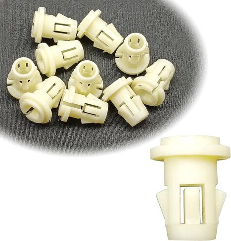 10pcs ضباب الضباب جروميت ، تجميع مجموعة المصابيح ، ومقاطع GROMMET متزايدة استبدال GROMET NUT 11570830 متوافق مع Avalance Colorado Tahoe Canyon Sierra Yukon Escalade in Kuwait
