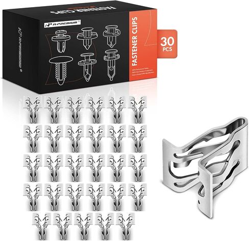 A-premium 30pcs أدوات التسكع المعدنية المتوافقة مع شيفروليه سيلفرادو ، الاعتدال ، ماليبو ، ترافيرس ، إمبالا ، تاهو ، ضواحي و GMC Acadia و Buick incave ، Lacrosse & Cadillac SRX ، Escalade in Saudi Arabia