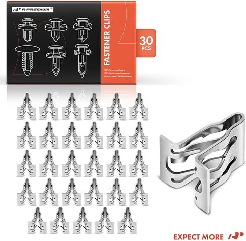 A-premium 30pcs أدوات التسكع المعدنية المتوافقة مع شيفروليه سيلفرادو ، الاعتدال ، ماليبو ، ترافيرس ، إمبالا ، تاهو ، ضواحي و GMC Acadia و Buick incave ، Lacrosse & Cadillac SRX ، Escalade in Saudi Arabia