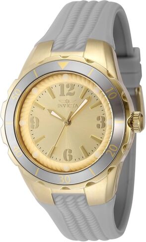 Invicta Angel Lady 38mm Stainless Steel Gold Gold dial PC21 Quartz in Saudi Arabia