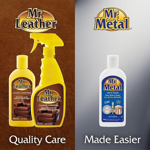 السيد Metal Metal Polish Liquid جميع المنظفات المعدنية متعددة الأغراض ، غير كاشفة ، منظف الفضة الاسترليني الفوري ، النحاس النحاسي والفولاذ المقاوم للصدأ ، مزيل الأوساخ والتشويه ، تلميع الفضة الكروم ، 8 أوقية in Kuwait