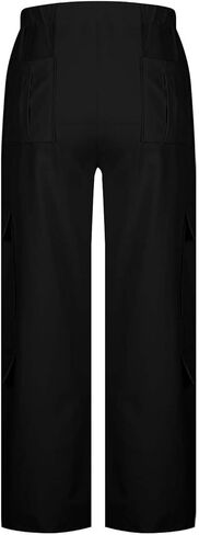 ABABC Cargo Pants Women Casual Wide Leg Cargo Pants Elastic High Waisted Button Down Workout Pant with Pockets in Saudi Arabia
