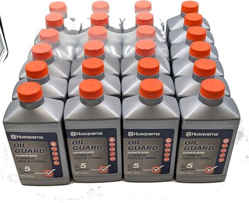 Husqvarna 593152703 Case of 24 Oil Guard Semi-Synthetic Blend 2-Cycle Oil 12.8oz Bottles in Saudi Arabia