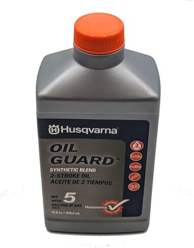 Husqvarna 593152703 Case of 24 Oil Guard Semi-Synthetic Blend 2-Cycle Oil 12.8oz Bottles in Saudi Arabia