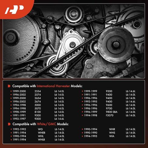 A -Premium Engine حزام Serpentine Drive متوافق مع Subaru & BMW & Ford & Dodge & Mitsubishi & Cars - Legacy ، Outback ، 750il ، 850ci ، 850csi ، 850i ، M5 ، M6 ، L9000 ، La9000 ، Stealth ، 3000GT & More in Saudi Arabia