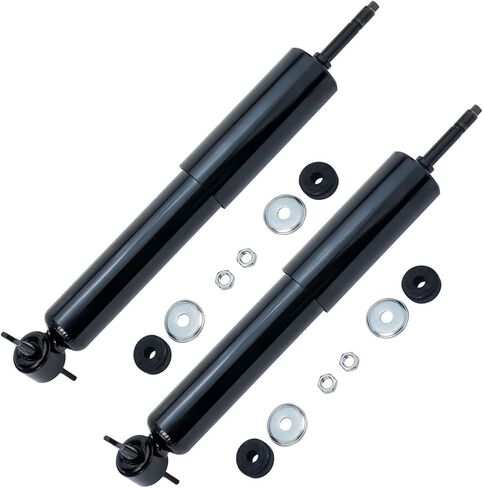 Detroit Axle - 6pc Strock Ussorbers Kit for Ford Ranger Mazda B2300 B2500 B3000 B4000 ، 4 strubles estorbers الأمامية والخلفية 2 قضبان التأثير الأمامية in Saudi Arabia