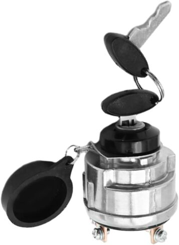 Ignition Switch 72098283 72102514 with 2 Keys Replacement for Allis Chalmers Deutz 5015 5020 5030 5215 5220 5230 6140 Replacement for Ford New Holland 5 Terminals 12 Volts in Saudi Arabia