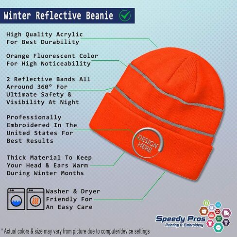 مخصص عاكس للعبة قبعة عاكسة Warden Acrylic عالية الرؤية تشغيل Gear Skull Cap للرجال والنساء 1 الحجم in Saudi Arabia