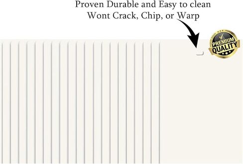 Vertical Blinds Replacement Slats Heavy Duty PVC Smooth Curved (Off White) You Pick Size and Quantity (20, 0, Inches, 0, Inches, 42.50, Inches, 42.50, Inches, 3.50, Inches) in Kuwait