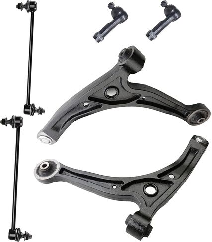 Front Upper Control Arm and Upper Lower Ball Joint Kit 6pc K640609 K640610 K90255 K90258 K90259 for Toyota Tacoma 1995-1997 4WD & 1998-2004 4WD 2.7L 3.4L & 2000-2004 RWD 2.7L 3.4L, Suspension Kit in Kuwait