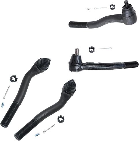 Detroit Axle - End Front End 12pc Kit For 1999-2004 Jeep Grand Cherokee 1999 2000 2001 2002 2003 2004 ، 4 ball ball confults 4 tie rolds 4 bars roway rolds ropen in Saudi Arabia