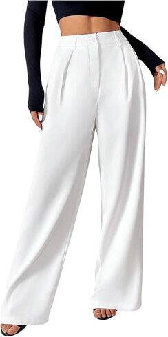 سروال سروال ساق الواسعة الساقين سروال in Kuwait