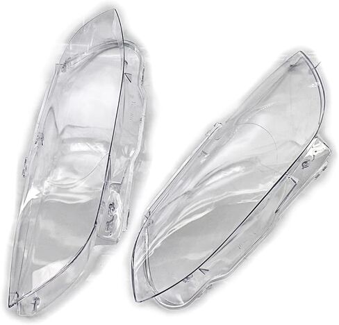 Cndask027 Left & Right -Headlamp Lens Lens Cover Cover Clear Shell Replace 63117182507 63117182508 لـ BMW 3 Series E92 E93 M3 328i 335i 2006 2007 2008 2008 in Saudi Arabia