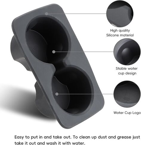 حامل كأس Auovo متوافق مع إكسسوارات Ford Maverick 2022 2023 2024 2025 CARUS SILICONE CUSTOMEN in Saudi Arabia