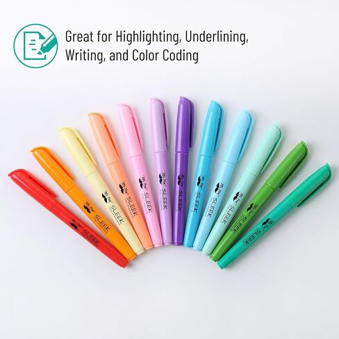 Mr. Pen- Pastel Highlighters, 36 Pack, Chisel Tip, Colorful, Cute Highlighters Assorted Colors, Quick Drying, Smear Resistant in Saudi Arabia