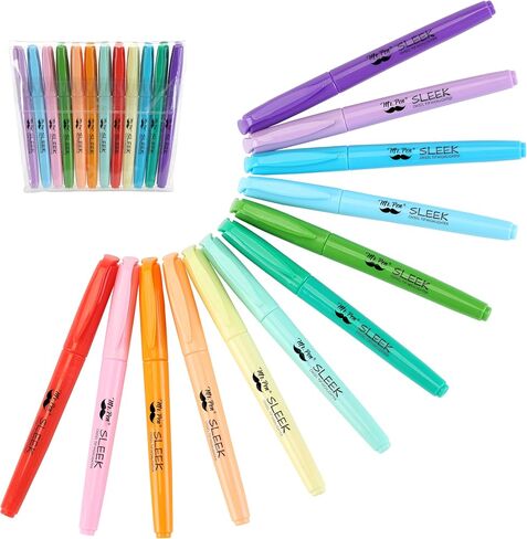 Mr. Pen- Pastel Highlighters, 36 Pack, Chisel Tip, Colorful, Cute Highlighters Assorted Colors, Quick Drying, Smear Resistant in Saudi Arabia