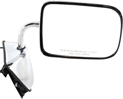 Kool Vue Passenger Side Power Mirror for Dodge W250 D250 D150 D350 W350 W150 Ramcharger 1988-1993 Chrome in Saudi Arabia