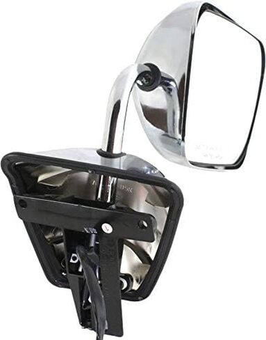 Kool Vue Passenger Side Power Mirror for Dodge W250 D250 D150 D350 W350 W150 Ramcharger 1988-1993 Chrome in Saudi Arabia