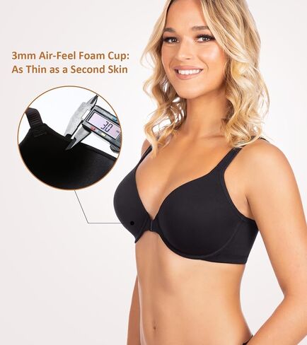 HACI Front Closure Posture Everyday Bra for Women Full Coverage Plus Size Bra Raceback in Saudi Arabia