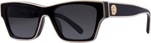 Tory Burch Sunglasses TY 7207 U 200487 Black/Ivory Dark Gray in Saudi Arabia