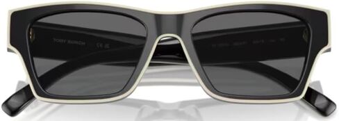 Tory Burch Sunglasses TY 7207 U 200487 Black/Ivory Dark Gray in Saudi Arabia