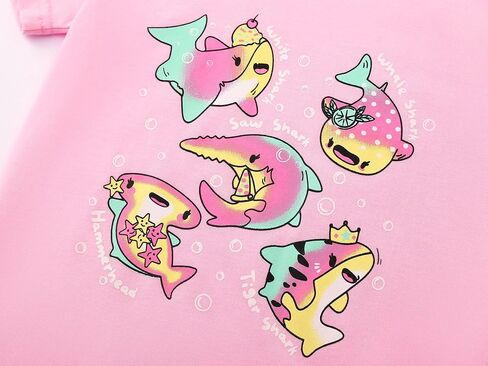Toddler Girls' Short Sleeve Graphic T-Shirts - Green Blouse with Ice - Cream Print for Little Girls Size 2T-5T in Saudi Arabia
