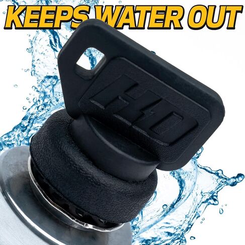 HD Switch Replaces Cub Cadet 1002 1030 1102 1208 1238 1340 1440 1535 1541 1641 Starter Ignition Key Switch - Ultimate Dual Protection Upgrade - 3 Keys & Free Carabiner in Saudi Arabia