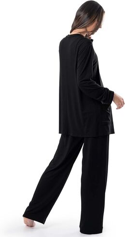 Fruit of the Loom womens Breathable Tank Top, Pant, and Cardigan Sleep Set in Saudi Arabia