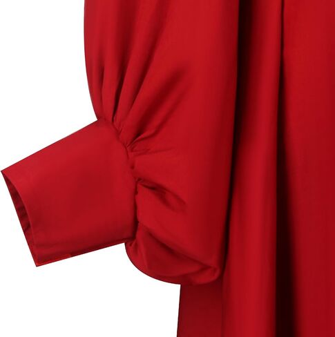 نساء الزفاف الحمراء اللباس فستان خمر زي ملكة القرون الوسطى الساحرة رداء الحفلات عيد الهالوين in Kuwait