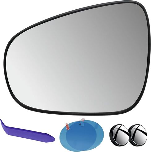 EAP DRIVER Side Mirror Glass متوافق مع Lexus ES300H ES350 2013-2018 ، IS250 IS350 2015-2020 ، CT200H 2011-2017 ، GS350 2013-2020 ، LS460 2013-2017 ، RC300 RC350 2015-2019 ، HAMED in Saudi Arabia
