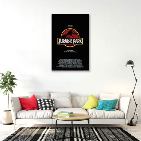 Steven Spielberg Classics # 2 - مجموعة ملصقات الأفلام (Jaws ، E.T. ، Raiders of the Lost Ark & Jurassic Park) (مقاس 24 × 36 ") in Saudi Arabia