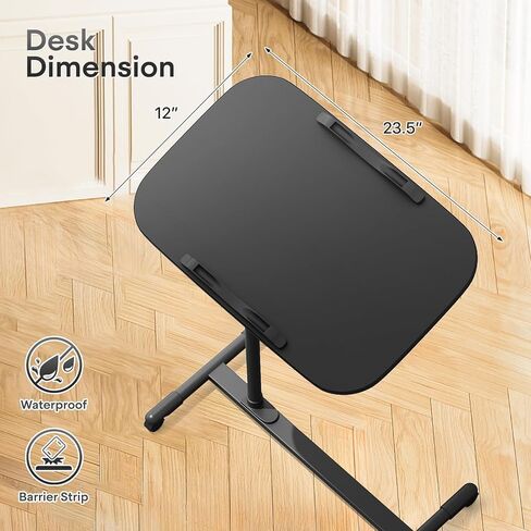 Athena Collection Height Admable Rolling Desk Mobile Portable CART CART STAME SIT STAND DASK COMPORT TABER in Kuwait