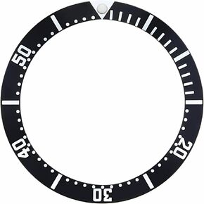 Ewatchparts Replacement Bezel Insert Black Compatible With Watch 34mm x 28mm in Saudi Arabia