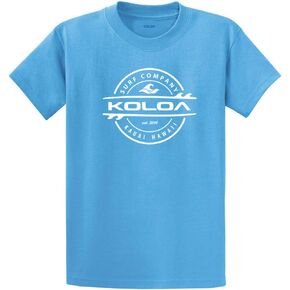 Joe's USA Koloa Surf Theruster Logo Short Sleeve Therts Cotton Thirts. منتظم ، كبير وطويل in Kuwait