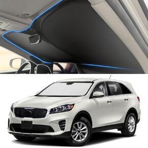 Yojojoco Windshield Sun Shade for Kia 2016-2018 2019 2020 Sorento Accessories (Size OEM) in Kuwait