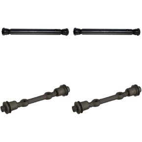 Front Upper and Lower Control Arm Shaft Kit 4PC Replaces 3846346, 3901038 Compatible with Chevrolet P10 1975-1980 Compatible with Chevy P10 1975-1980 Compatible with Chevrolet P10 Van 1973-1974 in Saudi Arabia