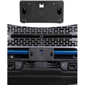 بالنسبة لفورد برونكو 2021-2025 لوحة رخصة الأمامية حامل حامل الحامل رقم لوحة الحامل لوحة التسجيل in Kuwait