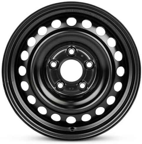 New OEM Replacement Wheel for 2017-2018 Kia Forte 15x6 inch Steel Rim Painted Black Fit 195/65R15 in Saudi Arabia