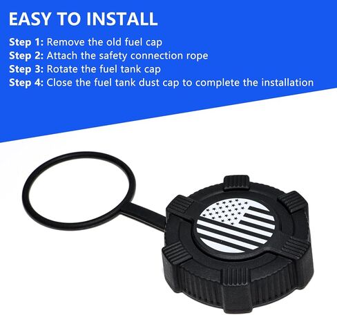 Capless Gas Cap Water & Dust Cover Compatible With FORD BRONCO/GMC/Chevrolet/Buick/Cadillac Accessories Cap & Shield Tethered Capless Gas Cap Fuel Filler Nozzle Cover 2.3 Inch,Flag in Saudi Arabia