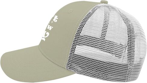 I Can't But I Know A Guy Caps Mesh Hat Apricot Hiking Hat Gifts for Her Outdoor Cap in Saudi Arabia